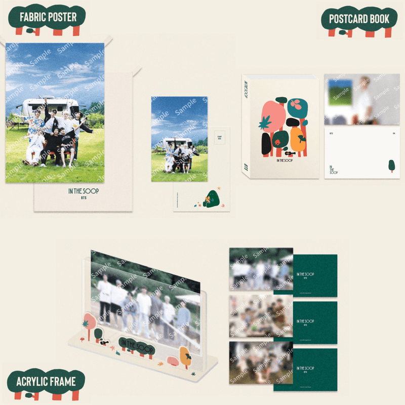 BTS 防弾少年団 君に届く POSTCARD SET ポストカードセット 公式 BTS Yet to Come THE CITY in BUSAN Postcards 55 PCS