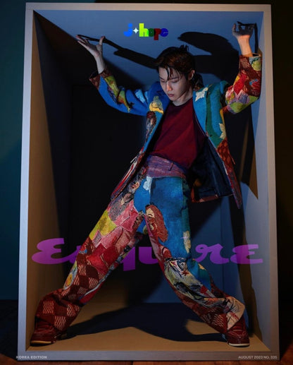 BTS j-hope ESQUIRE Korea Magazine August 2023 - K-STAR