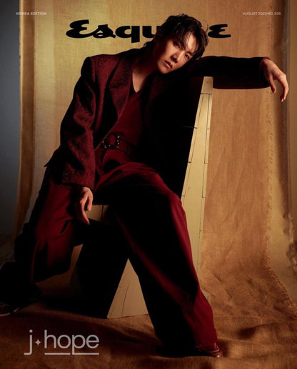 BTS j-hope ESQUIRE Korea Magazine August 2023 - K-STAR