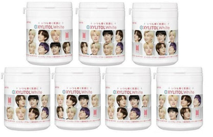 [BTS JAPAN] BTS Official Xylitol White Bottle Special Edition (Chewing Gum) - K-STAR