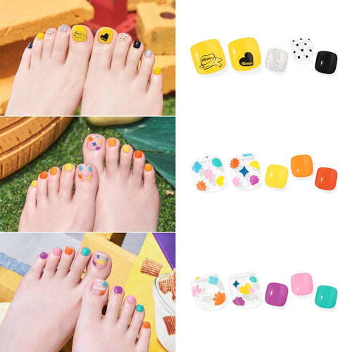BTS Jellymix Collaboration BUTTER Gel Nail Pedi-Strip - K-STAR