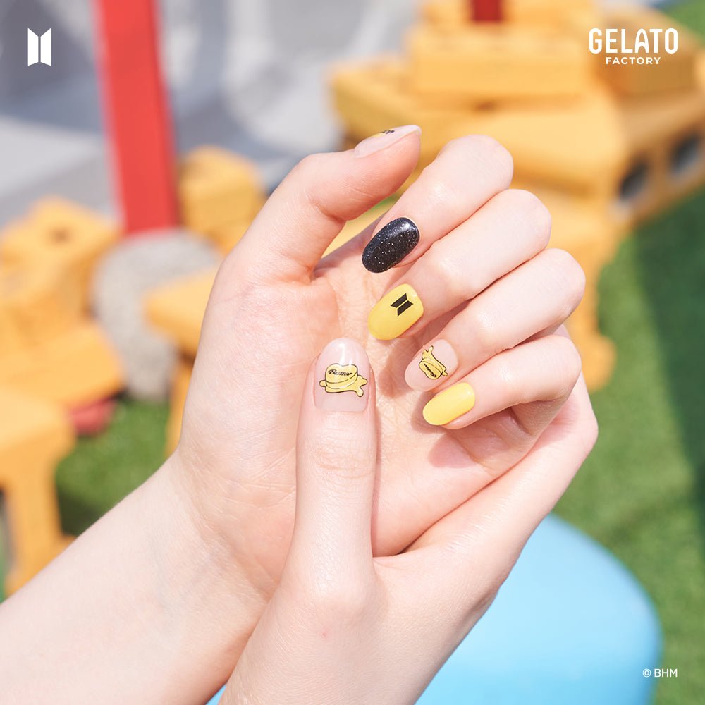 #BTS #バター BTS Jellymix Collaboration BUTTER Gel Nail Strip – K-STAR