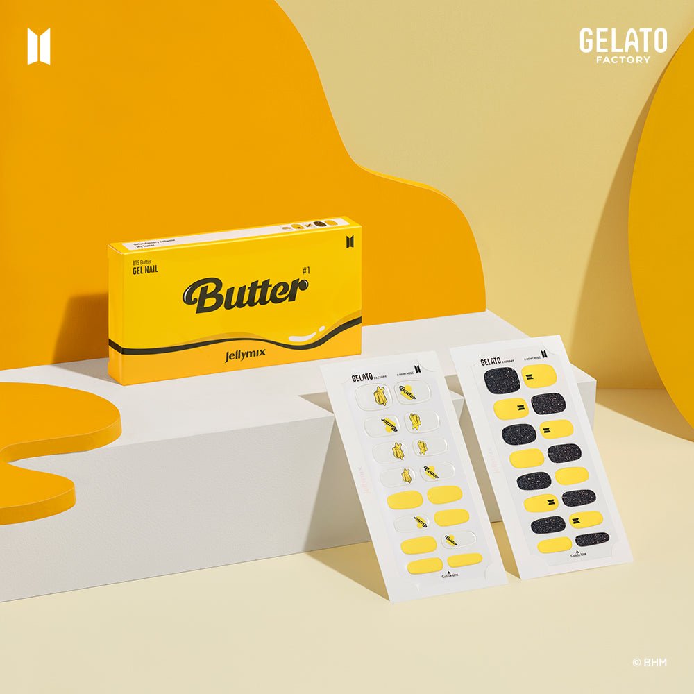 BTS Jellymix Collaboration BUTTER Gel Nail Strip - K-STAR