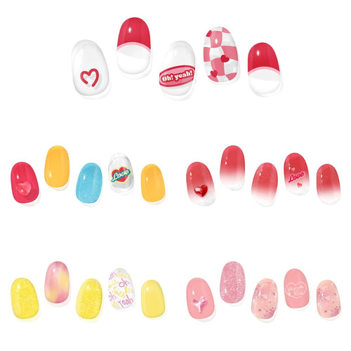BTS Jellymix Collaboration PLAY THE BOY WITH LUV Gel Nail Strip - K-STAR