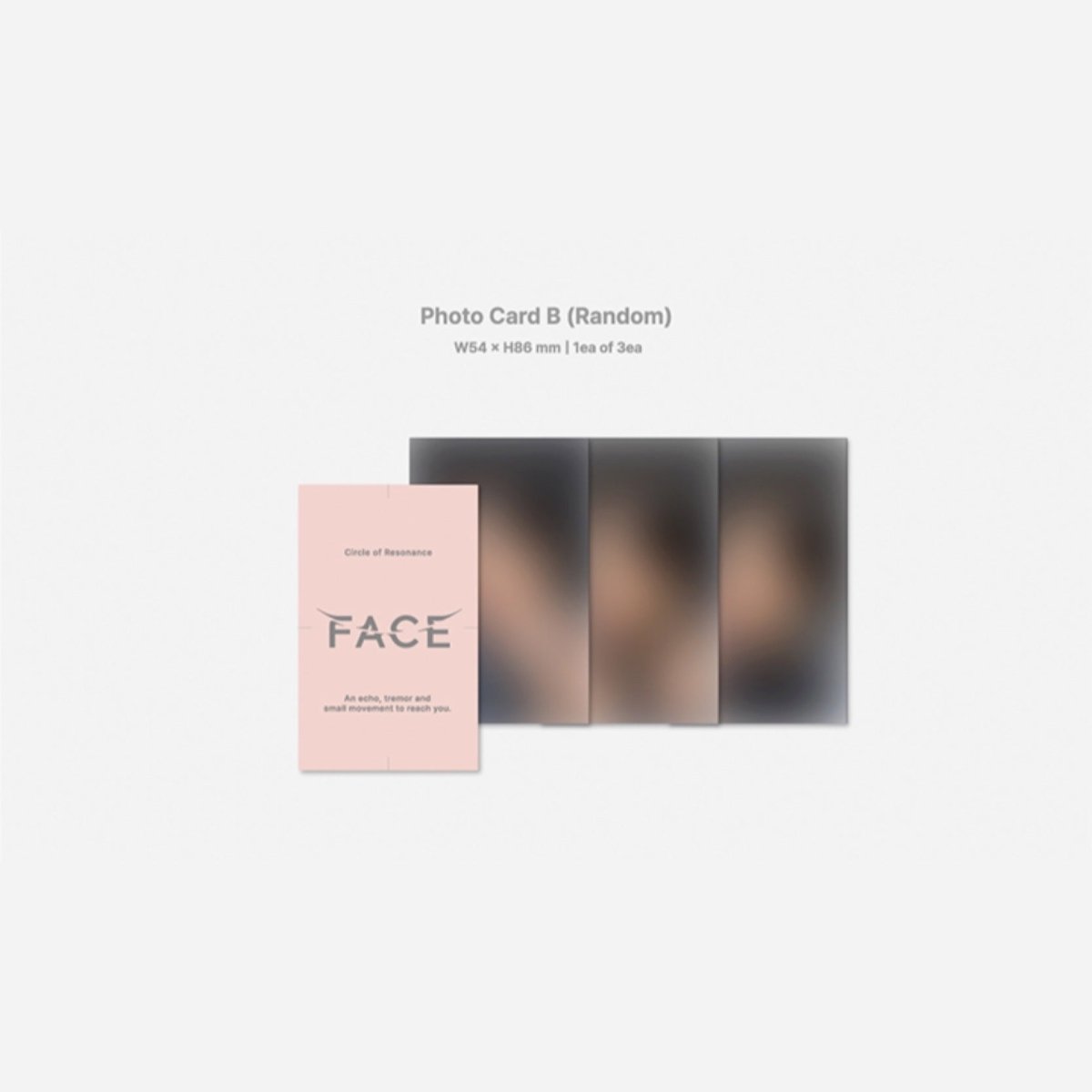 BTS JIMIN - FACE ( 3 Version SET ) - K-STAR