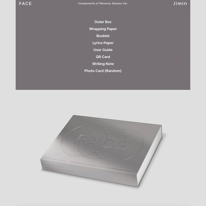 BTS JIMIN - FACE ( Weverse Albums Ver. ) - K-STAR