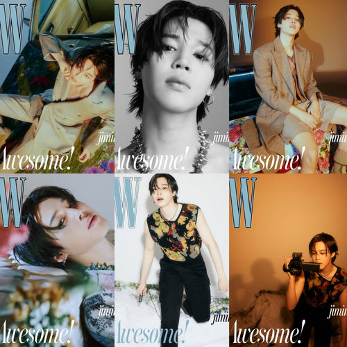 BTS JIMIN W Korea Magazine February 2023 Coverman - K-STAR