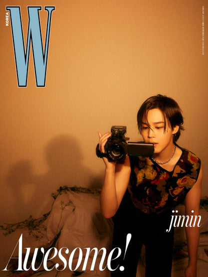 BTS JIMIN W Korea Magazine February 2023 Coverman - K-STAR
