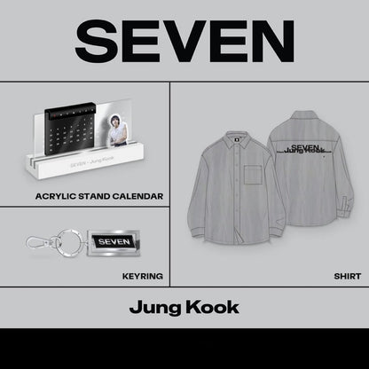 BTS JungKook Solo Digital Single Seven Official MD - K-STAR