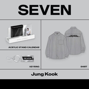 BTS JungKook Solo Digital Single Seven Official MD - K-STAR