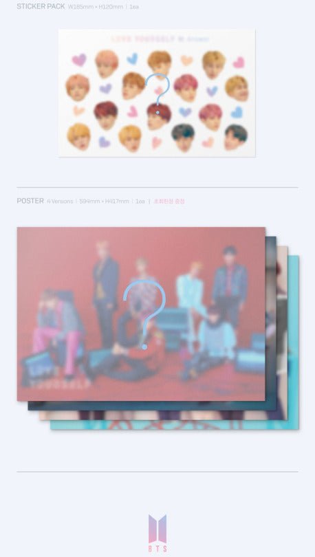 BTS - LOVE YOURSELF 結 [Answer] (Choose Ver.+Free Shipping) - K-STAR