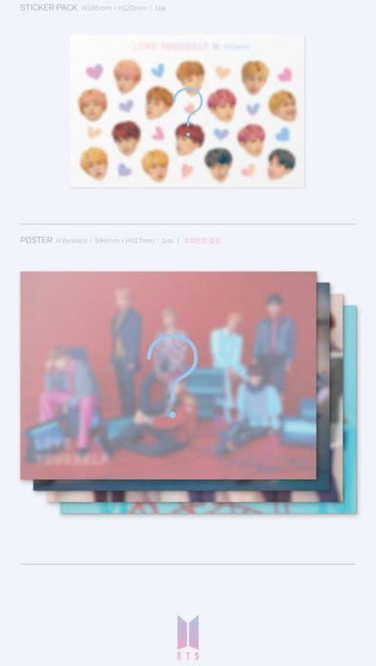 BTS - LOVE YOURSELF 結 [Answer] (Choose Ver.+Free Shipping) - K-STAR