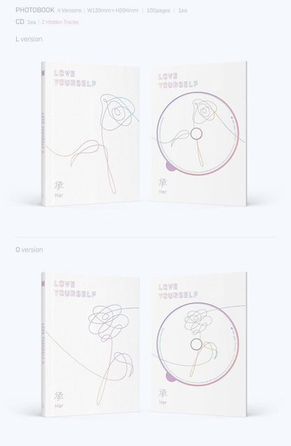 BTS - LOVE YOURSELF 承 [Her] (You Can Choose Ver. + Free Shipping) - K-STAR