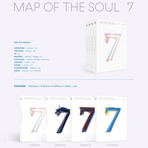 BTS - MAP OF THE SOUL: 7 (You Can Choose Version) - K-STAR