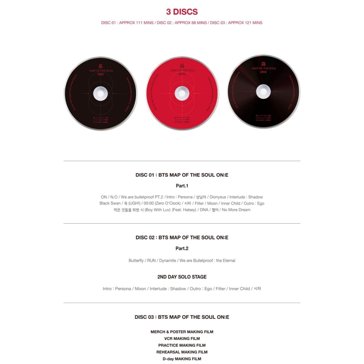 BTS MAP OF THE SOUL ON:E BLU-RAY + Photobook – K-STAR