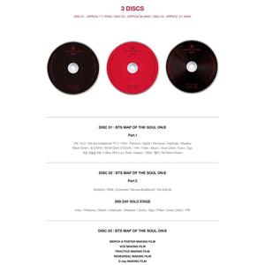 BTS MAP OF THE SOUL ON:E BLU-RAY + Photobook - K-STAR