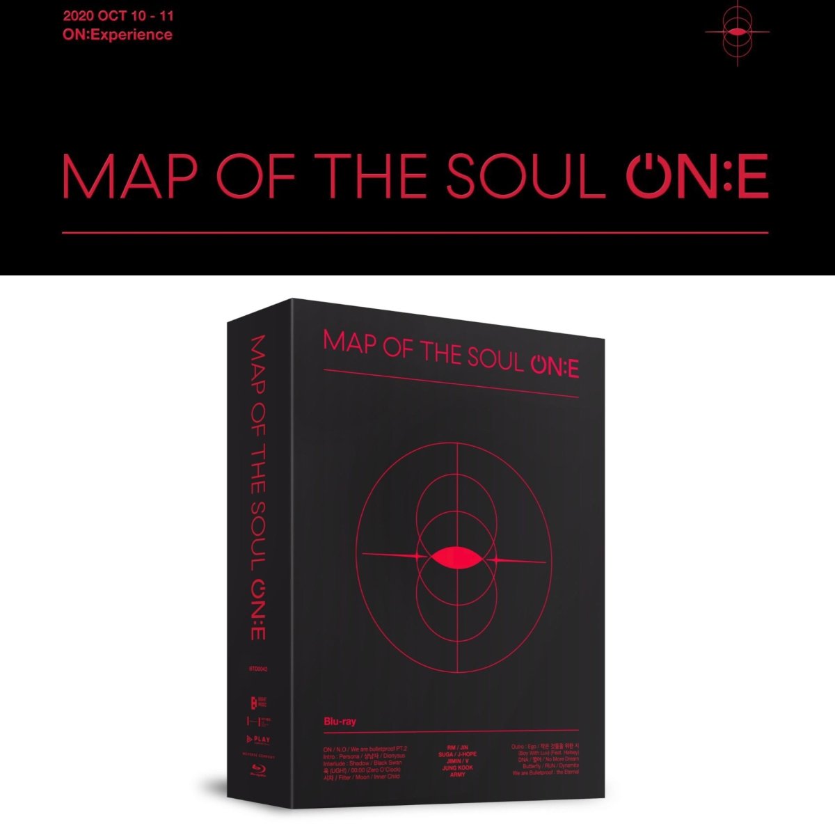 BTS / MAP OF THE SOUL ON：E 【Blu-ray】 FACTORY SEALED] BTS MAP OF THE SOUL ON:E BLURAY Official K
