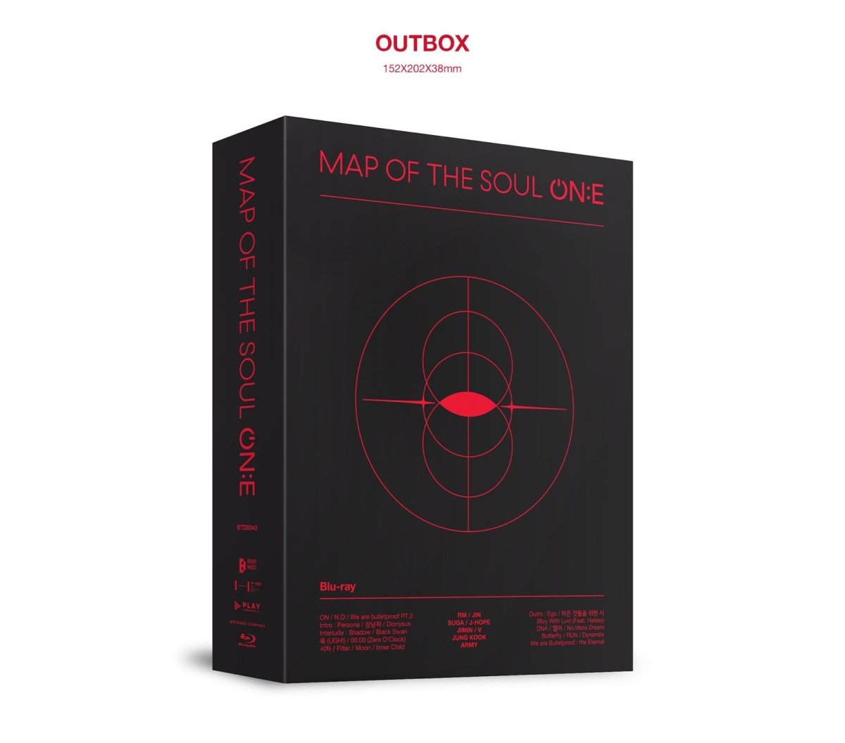 BTS MAP OF THE SOUL ON:E BLU-RAY + Photobook – K-STAR