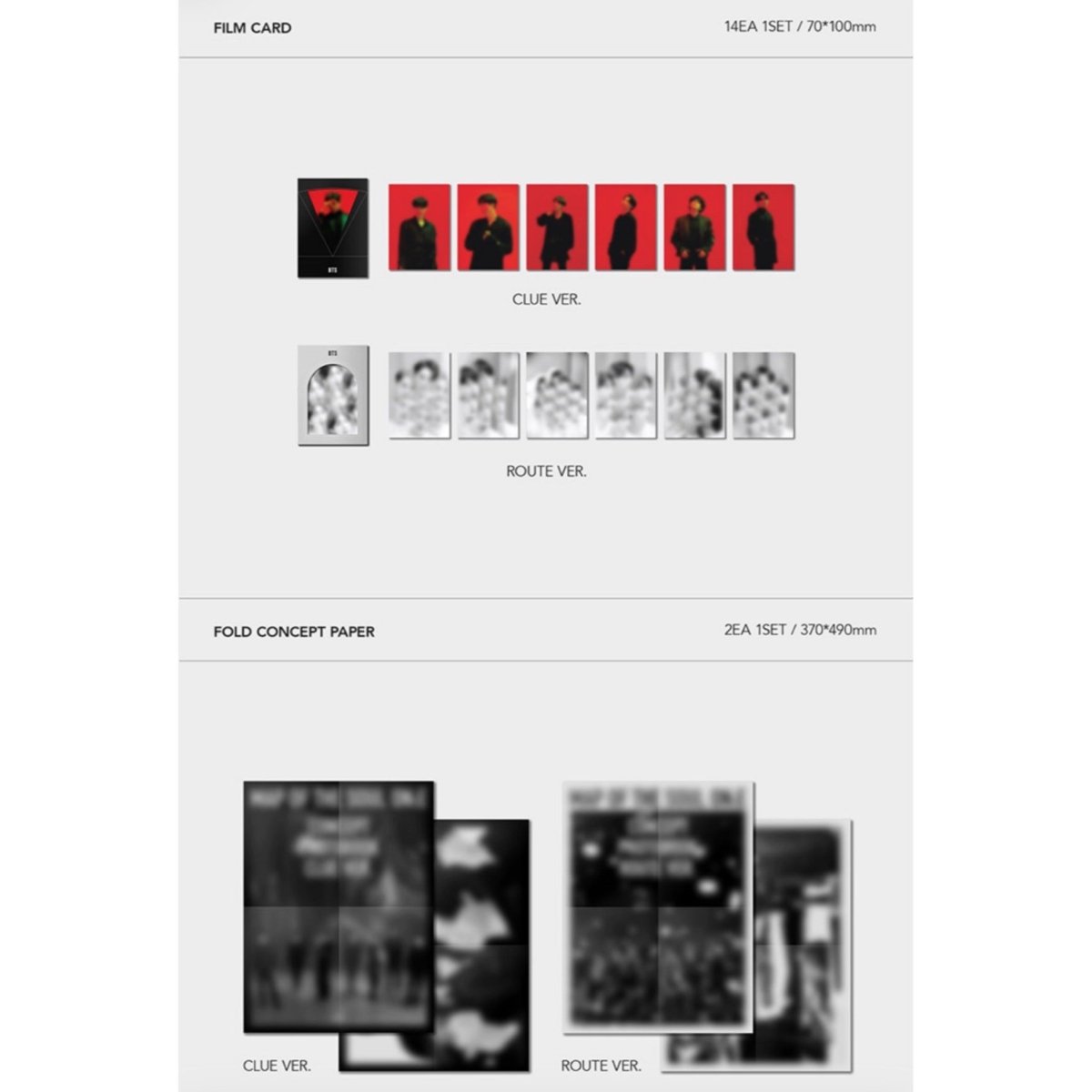 BTS - MAP OF THE SOUL ON:E CONCEPT PHOTOBOOK - K-STAR
