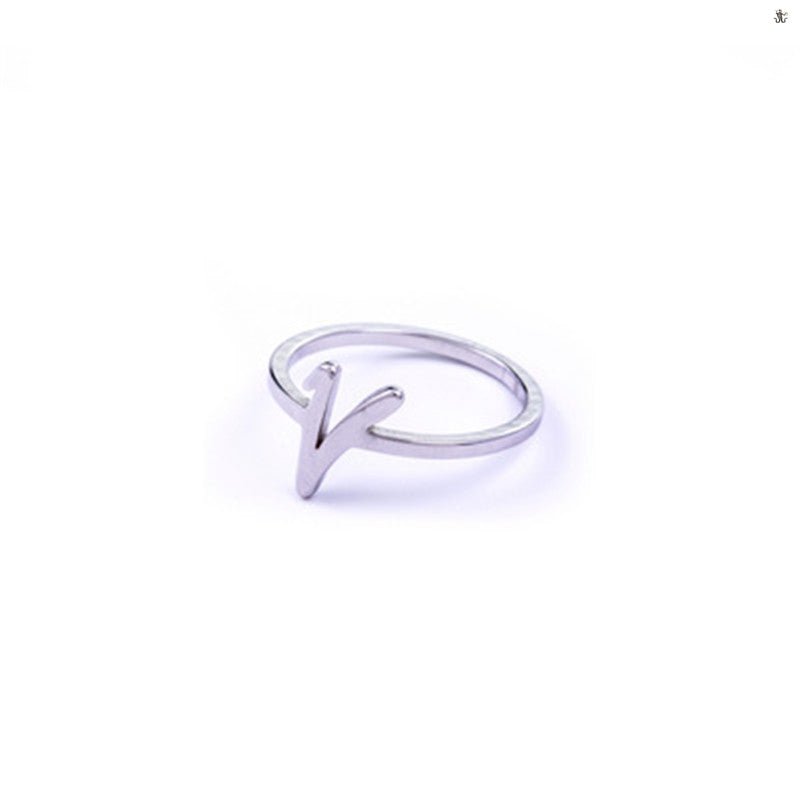 Buy Initial Ring, Name Ring, Monogram Ring, Initial Jewelry Ring, Initial  Gift, ID Ring, Signet Ring, Unisex Initial Ring, Text Ring, K Ring. Online  in India - Etsy