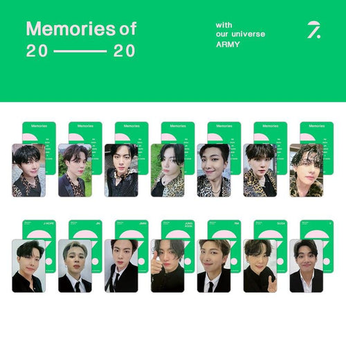 BTS Memories 7 Photocards Set - K-STAR