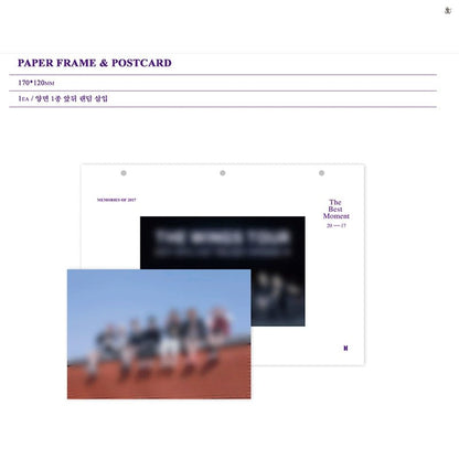 BTS - MEMORIES OF 2017 (5 DVD + Free Shipping) - K-STAR