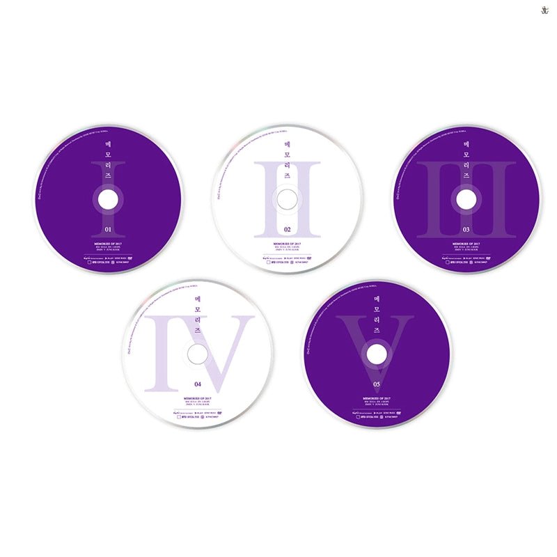 BTS - MEMORIES OF 2017 (5 DVD + Free Shipping) - K-STAR