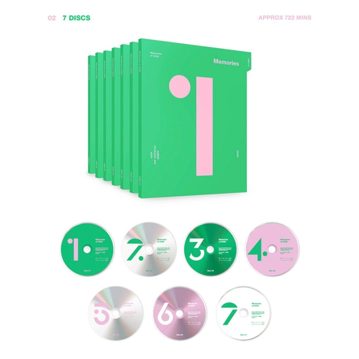 BTS MEMORIES OF 2020 Blu-Ray (Free Express Shipping) - K-STAR