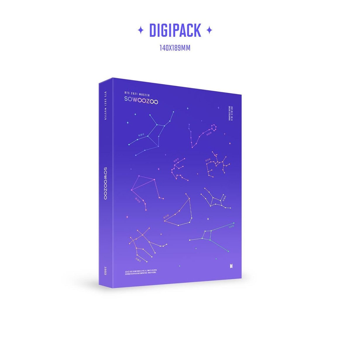 BTS OFFICIAL 2021 MUSTER SOWOOZOO DVD - K-STAR