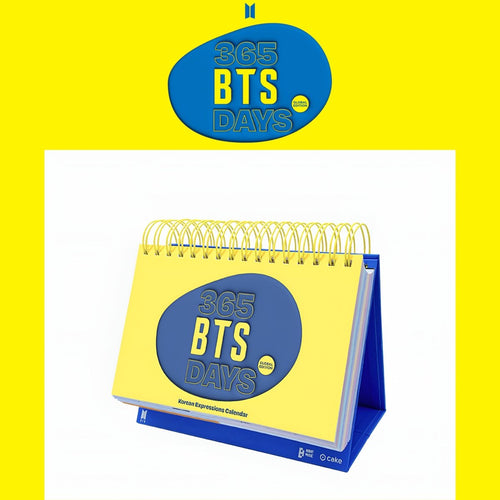 BTS Official 365 BTS Days Calendar Global Edition (Korean Expressions Calendar) - K-STAR