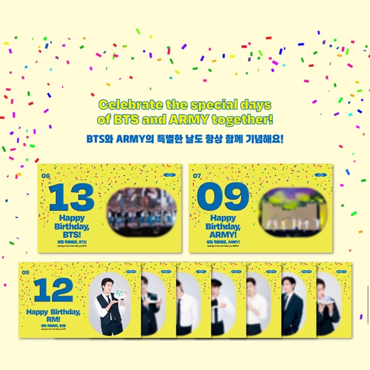 BTS Official 365 BTS Days Calendar Global Edition (Korean Expressions Calendar) - K-STAR