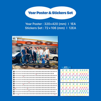 BTS Official 365 BTS Days Calendar Global Edition (Korean Expressions Calendar) - K-STAR