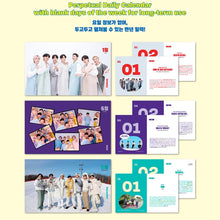 BTS Official 365 BTS Days Calendar Global Edition (Korean Expressions Calendar) - K-STAR