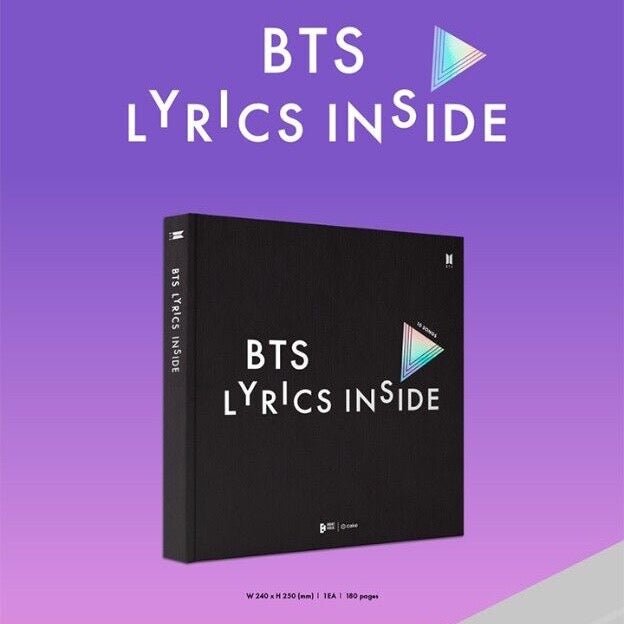 BTS Official Lyrics Inside - K-STAR