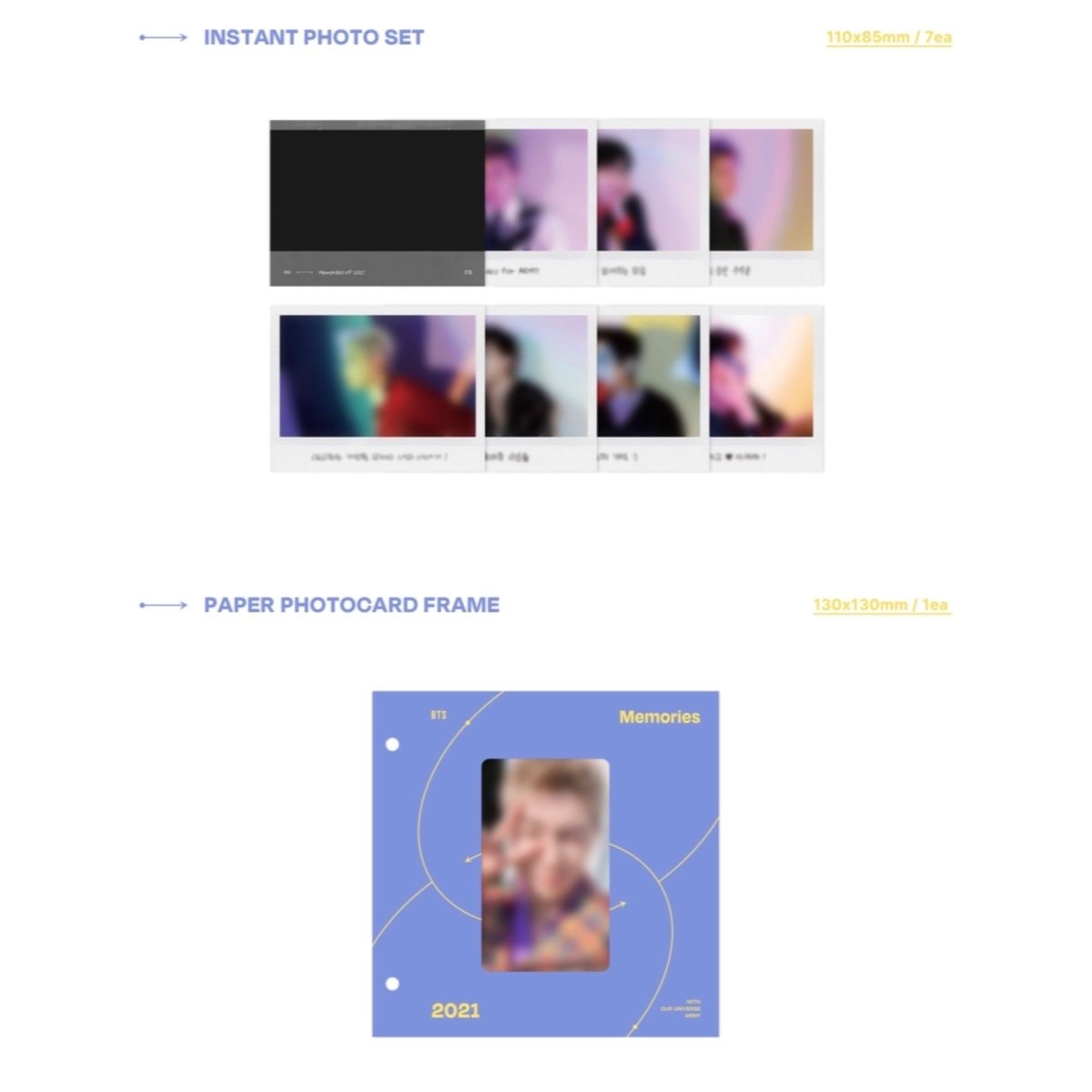 BTS OFFICIAL MEMORIES 2021 BLU-RAY - K-STAR