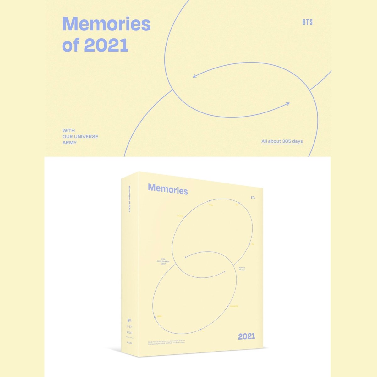 BTS OFFICIAL MEMORIES 2021 DIGITAL CODE - K-STAR