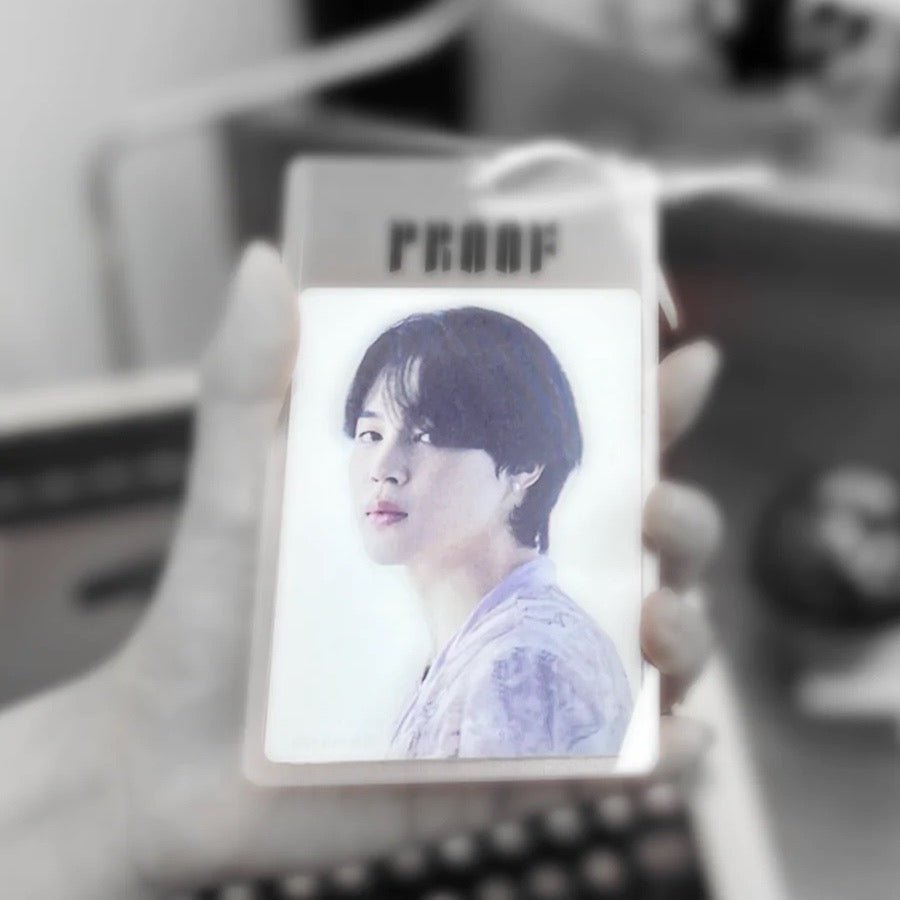 BTS Official Proof Lenticular 3D Premium Card + Strap - K-STAR