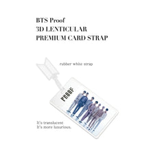 BTS Official Proof Lenticular 3D Premium Card + Strap - K-STAR