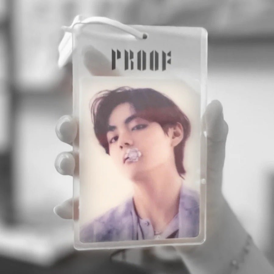 BTS Official Proof Lenticular 3D Premium Card + Strap - K-STAR