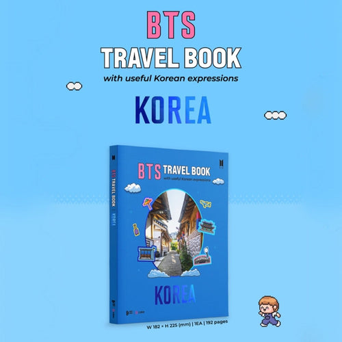 BTS OFFICIAL TRAVEL BOOK 192p - K-STAR