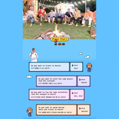 BTS OFFICIAL TRAVEL BOOK 192p - K-STAR