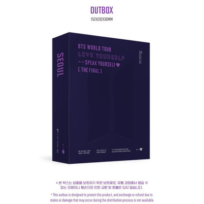 BTS OFFICIAL World Tour Love Yourself: SPEAK YOURSELF THE FINAL BLU-RAY - K-STAR