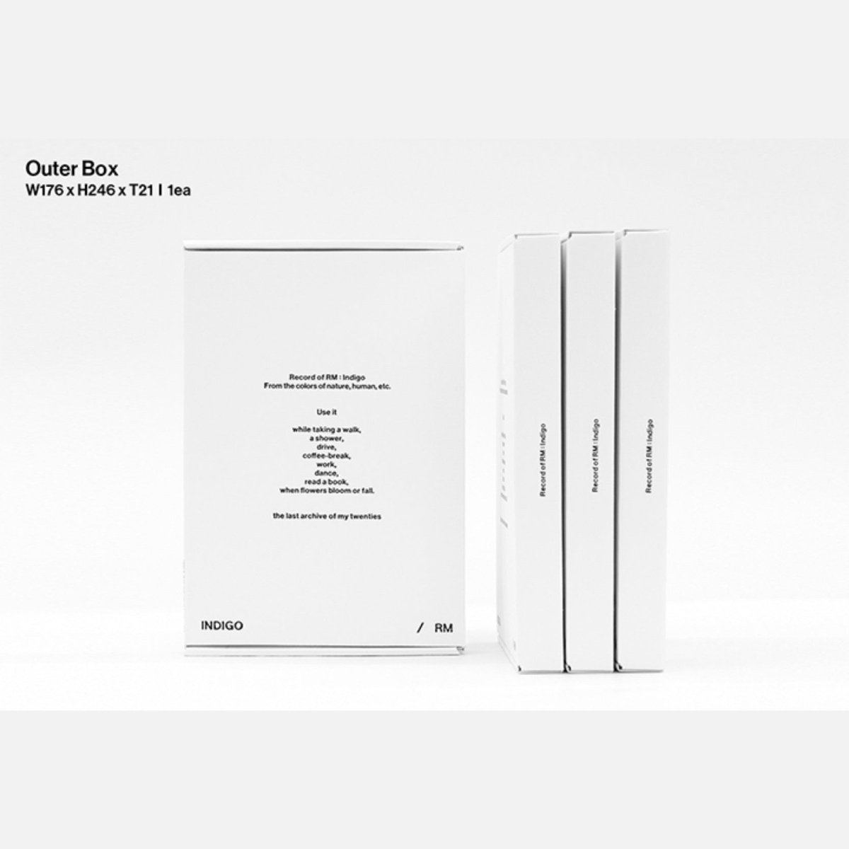 BTS RM - INDIGO Book Edition - K-STAR
