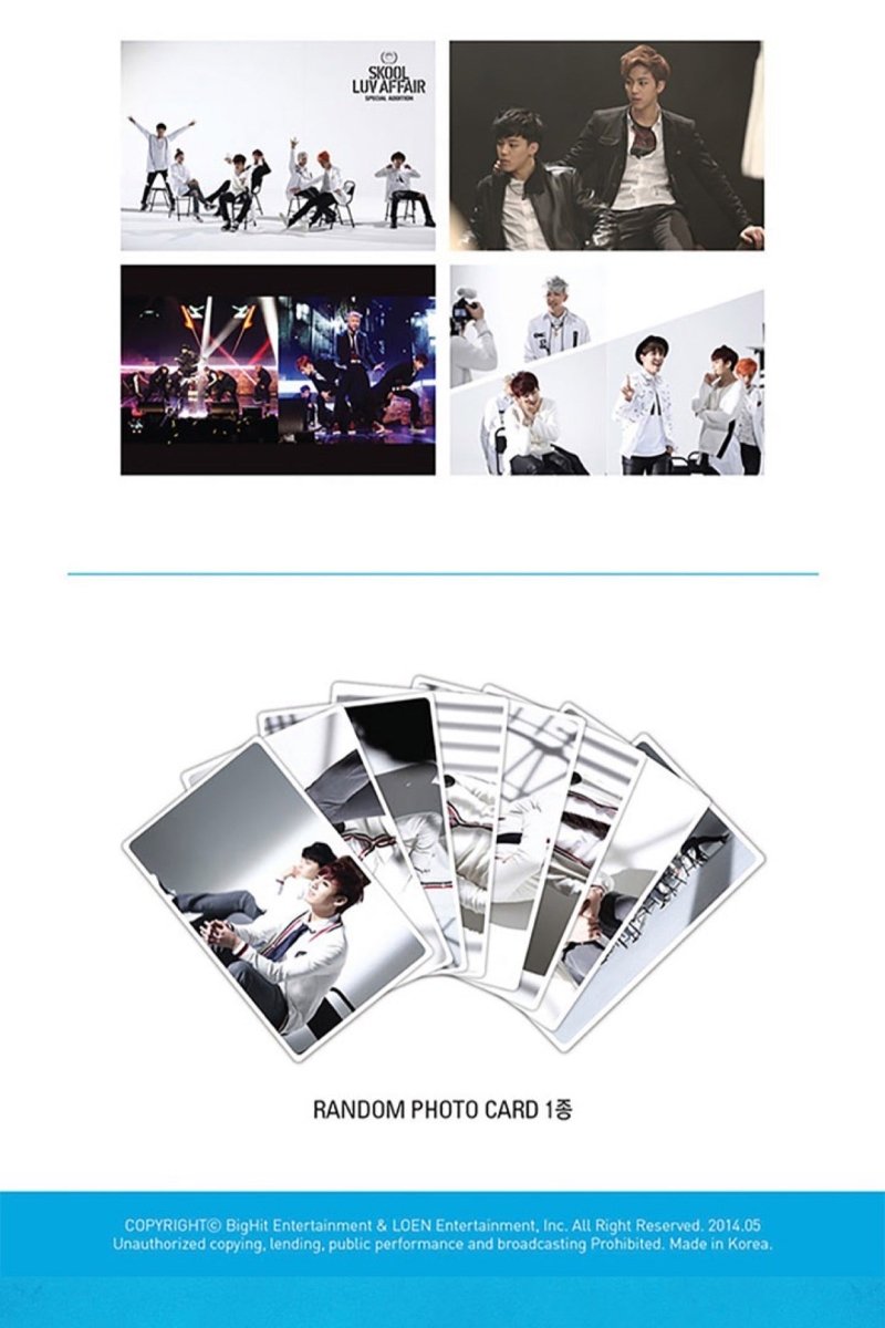 BTS - Skool Luv Affair 2nd Mini Special Addition CD+DVD (Free Shipping) - K-STAR