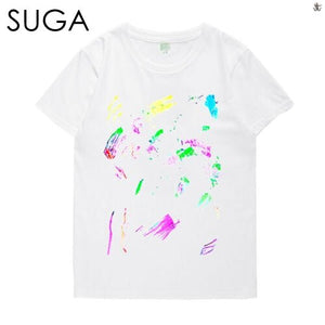 BTS' Style Graffiti Tee - K-STAR