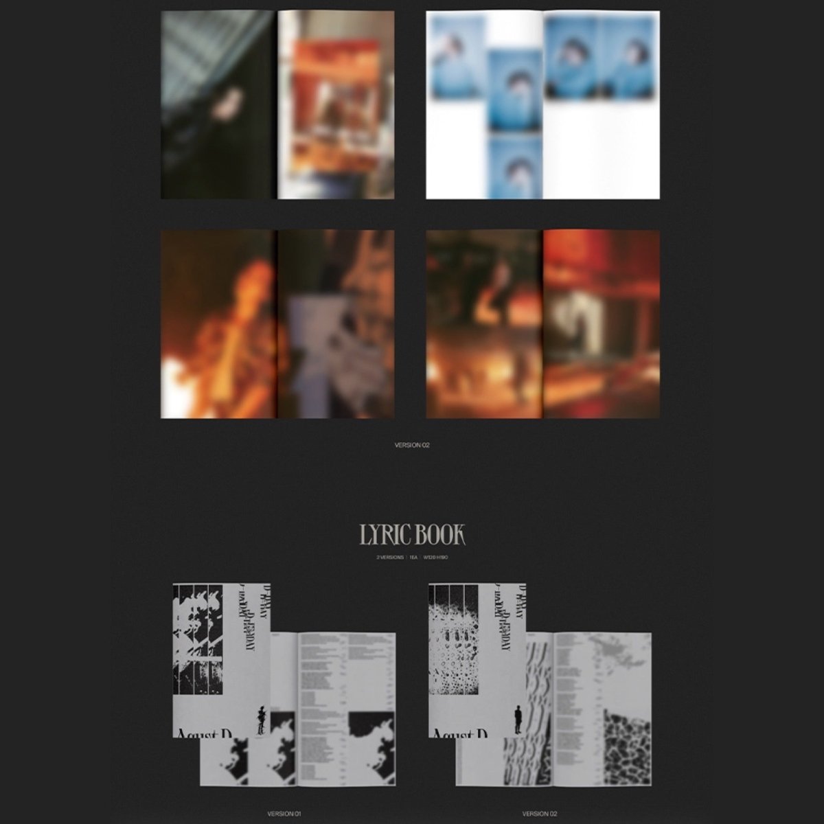 BTS SUGA - Agust D D-DAY 1st Solo Album ( 3 Version SET ) - K-STAR