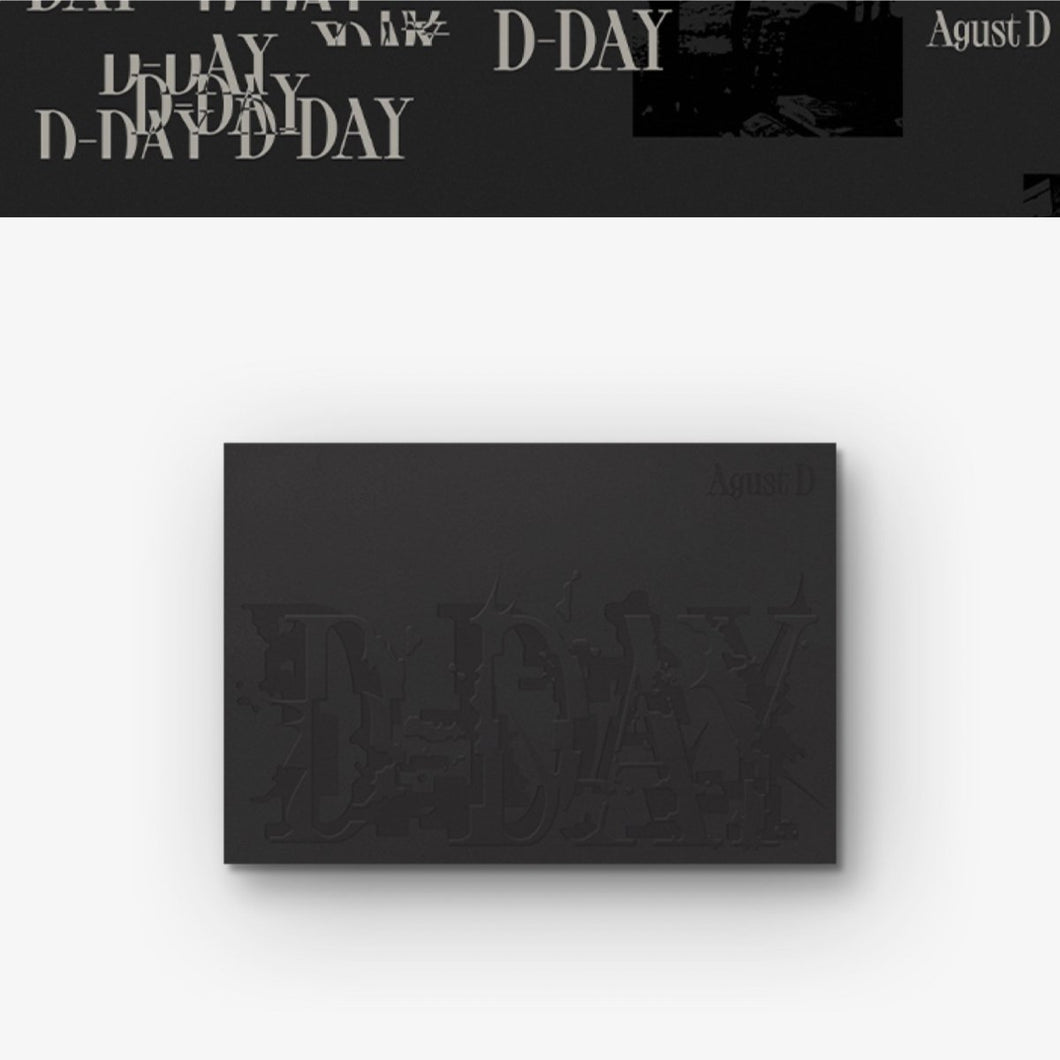 BTS SUGA - Agust D D-DAY 1st Solo Album ( Weverse Albums Ver