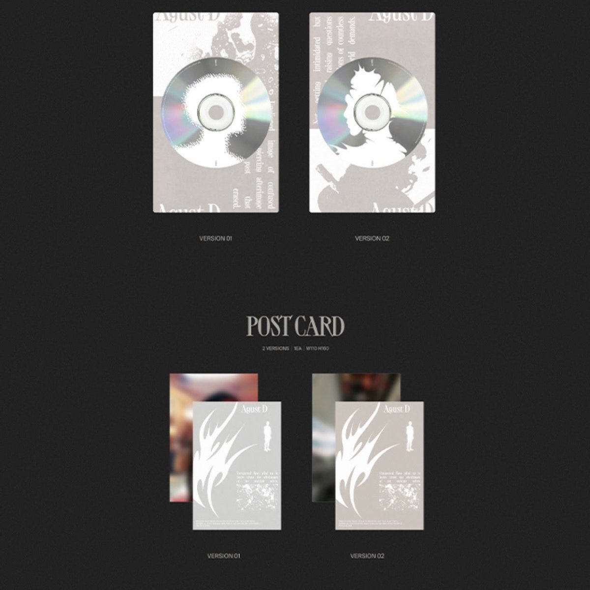 BTS SUGA - Agust D D-DAY 1st Solo Album ( You Can Choose Ver ) - K-STAR
