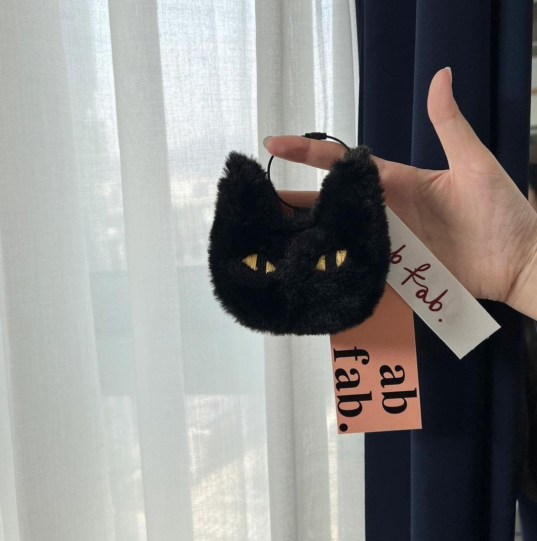 BTS SUGA Big Black Cat Keyring – K-STAR