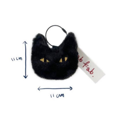 BTS SUGA Big Black Cat Keyring - K-STAR